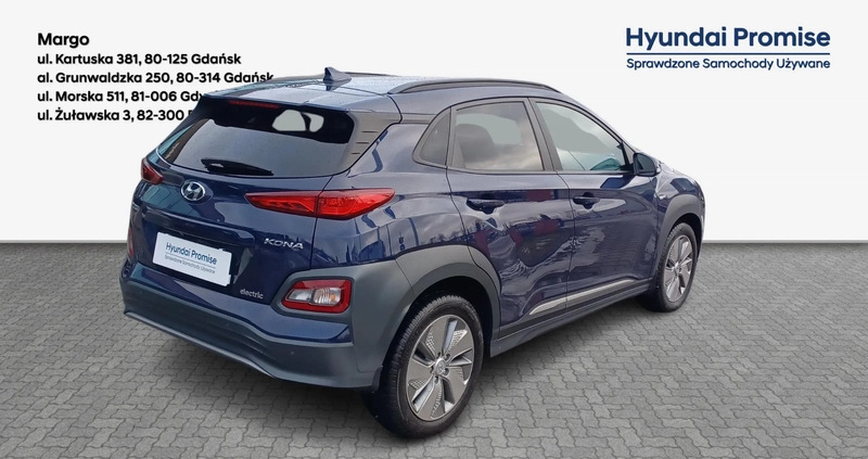 Hyundai Kona cena 107900 przebieg: 50800, rok produkcji 2020 z Złotów małe 191